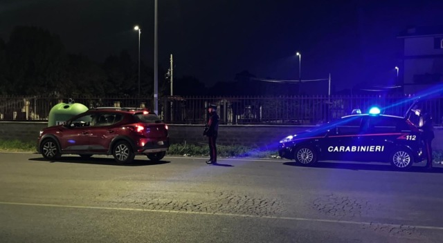 Francesco Landi alla guida dei carabinieri di Villafranca